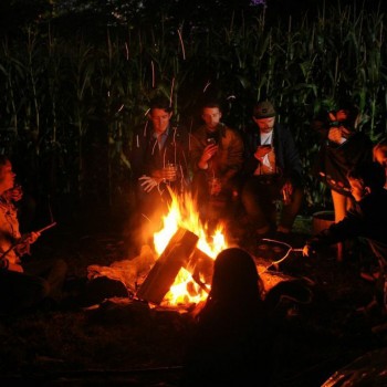 Good life campfire