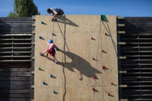 Festival rock wall